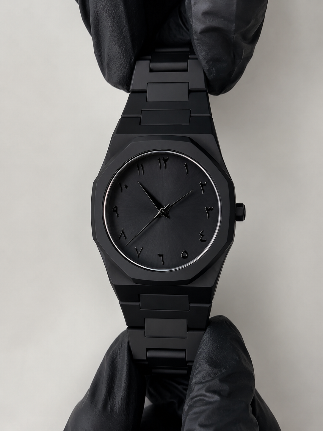 Luxury Black Arabic Numerals Watch for Men