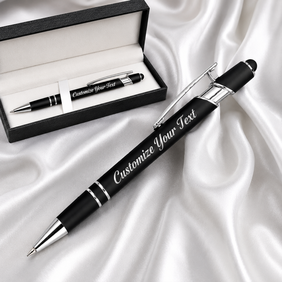Personalized Engraved Pen with Gift Box – Custom Name Ballpoint Pen
