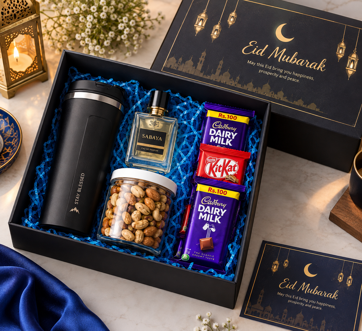 Eid Gift Box for Men in Pakistan - Premium Eid Mubarak Gift Set