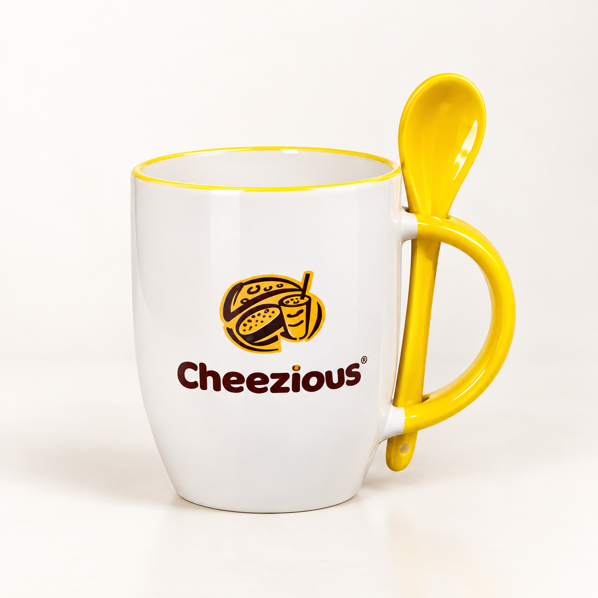 Customized Corporate Gift Mug with Spoon