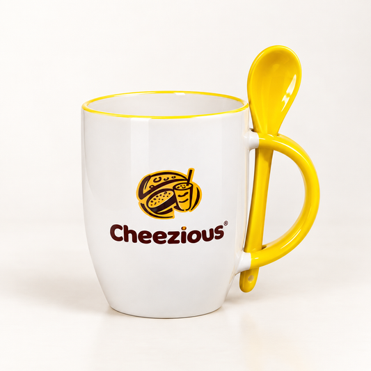 Customized Corporate Gift Mug with Spoon