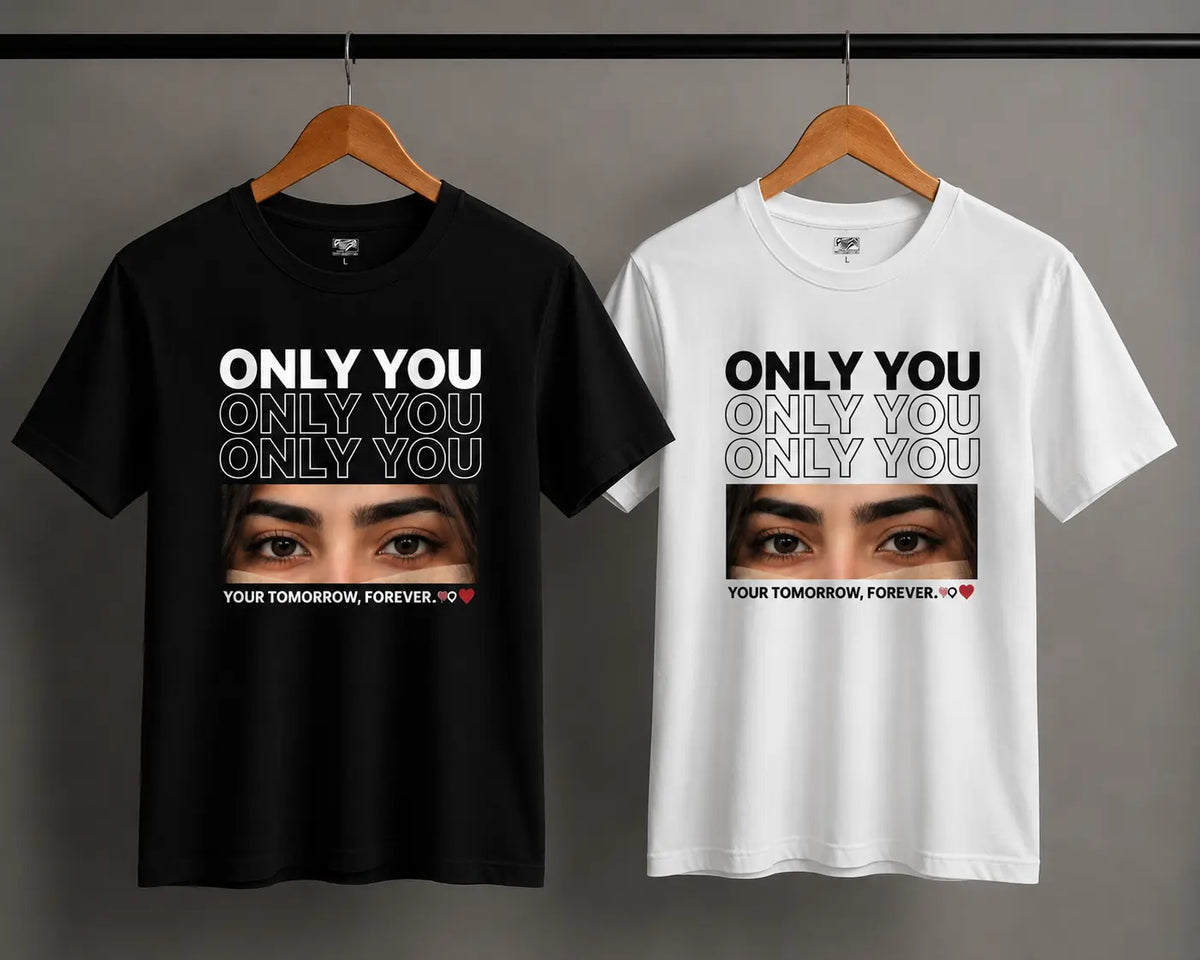 Personalized Eye Down Shoulder Shirt (Only You)