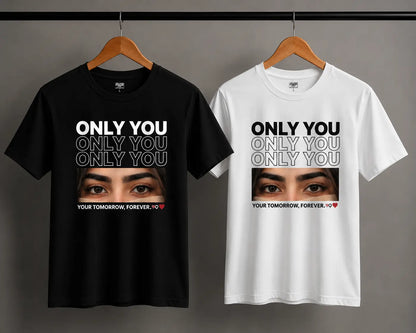 Personalized Eye Down Shoulder Shirt (Only You)