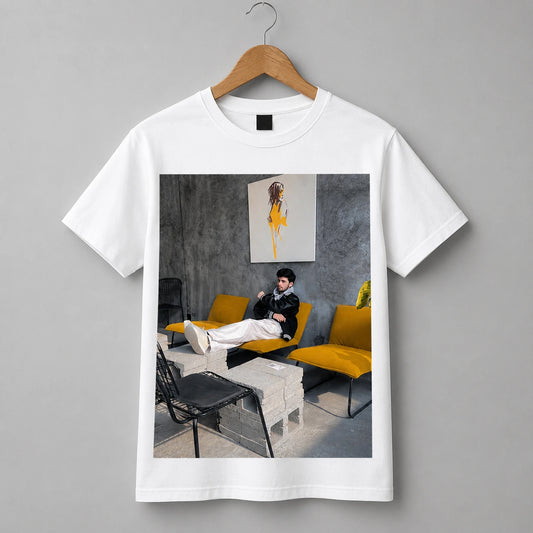 Custom White T-Shirt – Your Photo Here