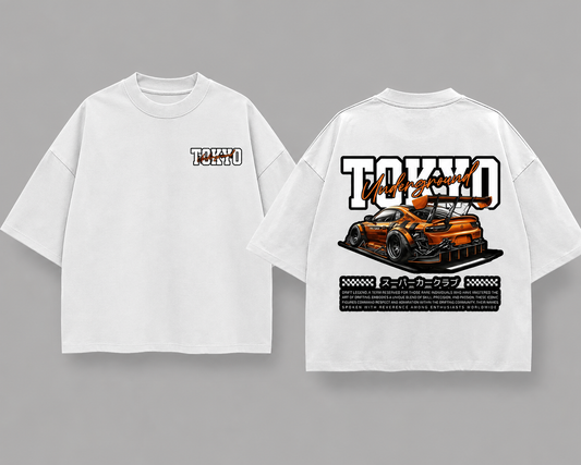 Tokyo Underground Oversized Drop Shoulder T-Shirt Pakistan