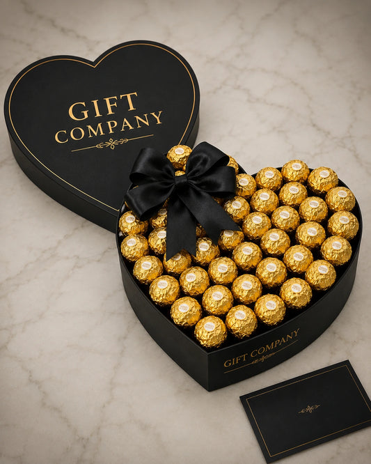 Luxury Heart Shape Ferrero Rocher Chocolate Gift Box