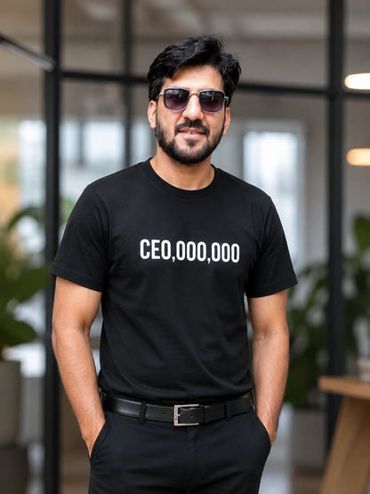 CEO Graphic Printed T-Shirt for Men & Women
