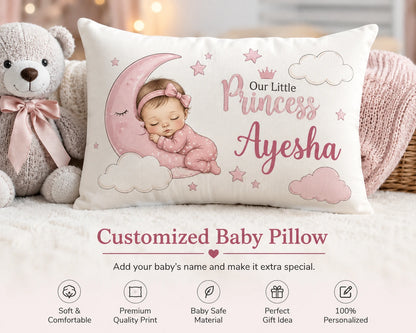 Customized Baby Photo Pillow | Personalized Baby Cushion Gift