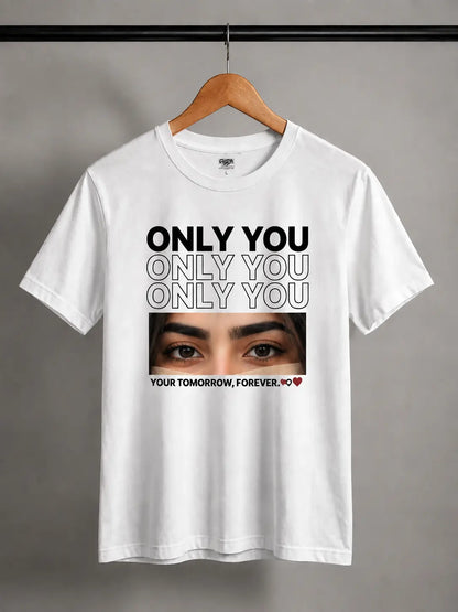Personalized Eye Down Shoulder Shirt (Only You)