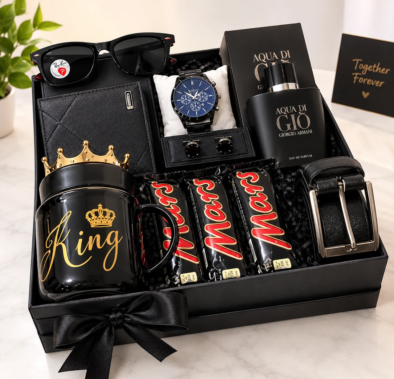 Luxury Gift Box for Husband - Anniversary & Birthday Gift Set for Him