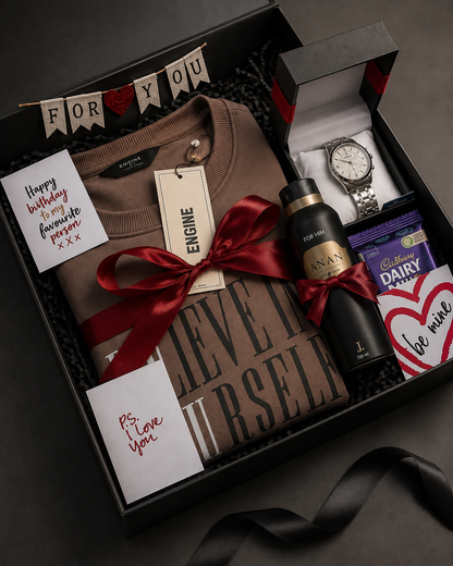 Luxury Birthday Gift Box for Men –  Personalized Gift Hamper