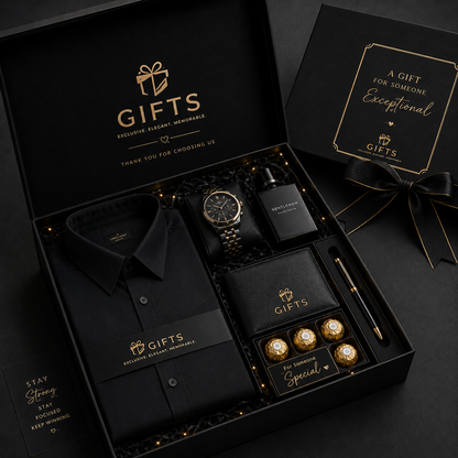 Luxury Black Gift Box for Men