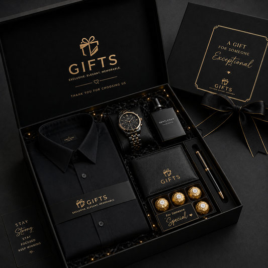 Luxury Black Gift Box for Men