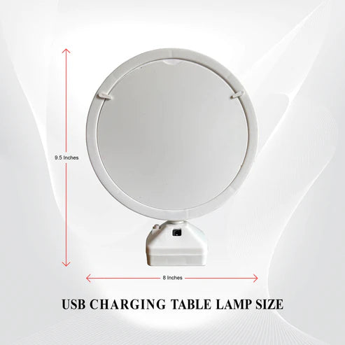 Led Magic Photo Frame & Mirror - Round Shape