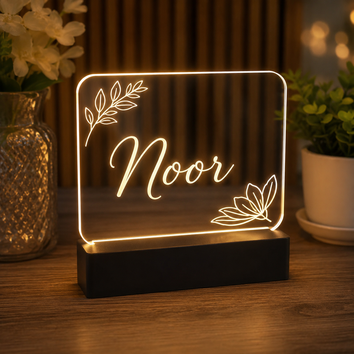 Personalized Acrylic Name Lamp