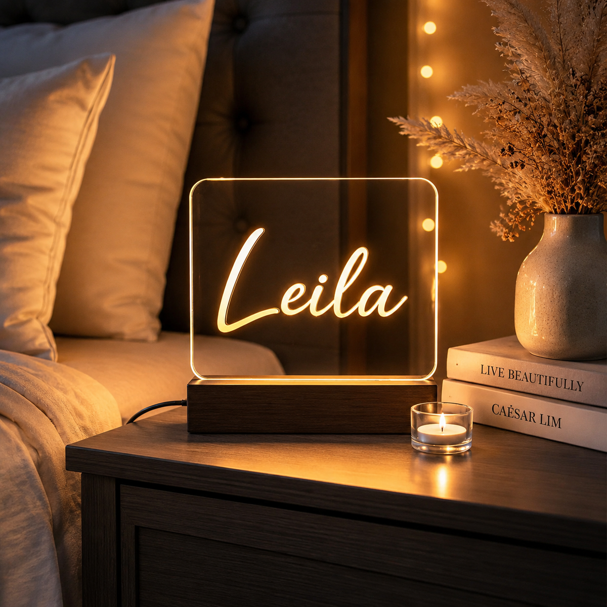 Personalized Acrylic Name Lamp
