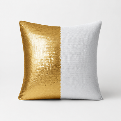 Personalized Magic Sequin Cushion | Custom Photo Reveal Pillow | Premium Gift Cushion