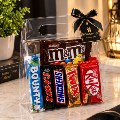 Chocolate Gift Box with M&M’s, KitKat, Snickers & Bounty