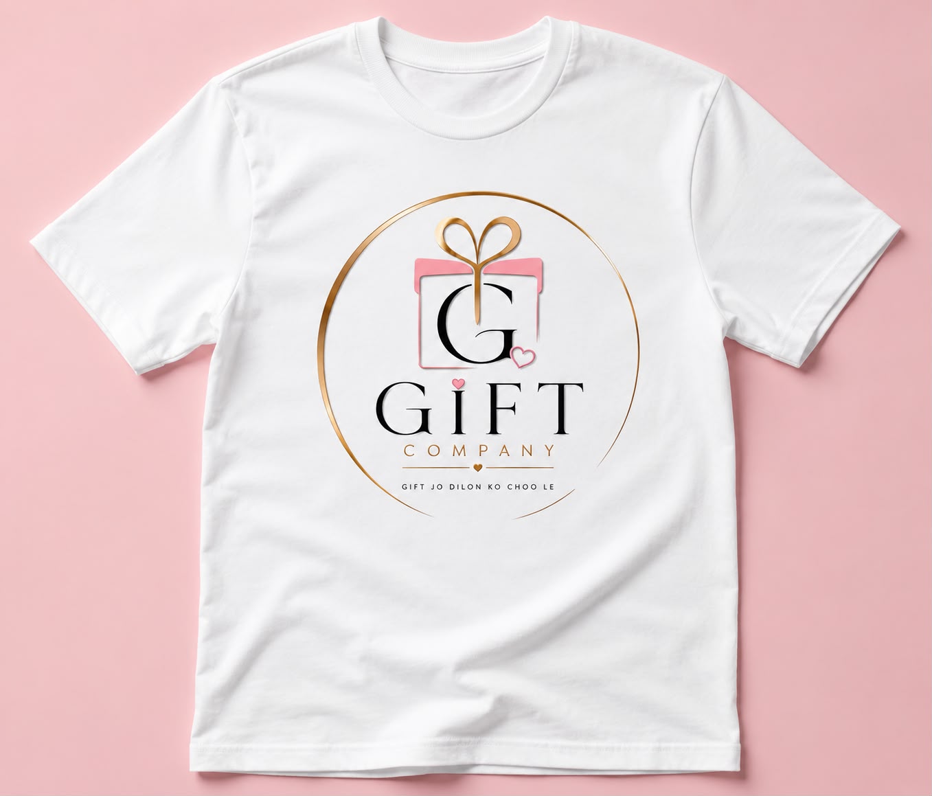Custom Logo T-Shirt - Your Logo Here