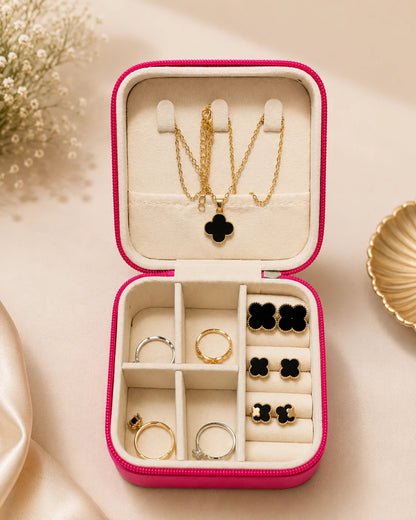 Luxury Girls Gift Box – Jewelry Set, Wallet & Chocolate Hamper